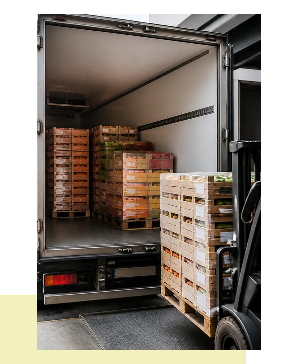 Перевозка сельхозпродукции на паллетах с доставкой в Бирск